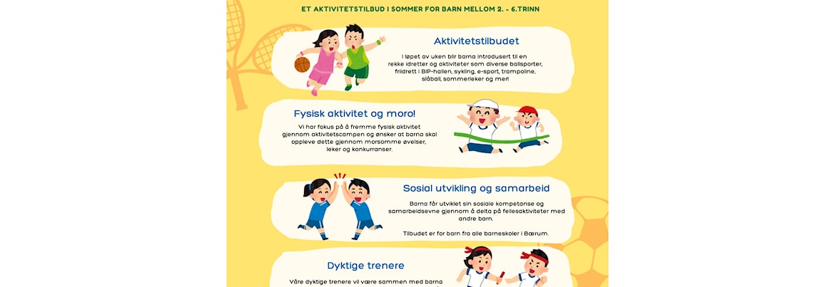 Aktivitetscamp sommer 2025!